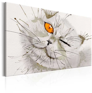 Artgeist Paveikslas - Pilkas Cat