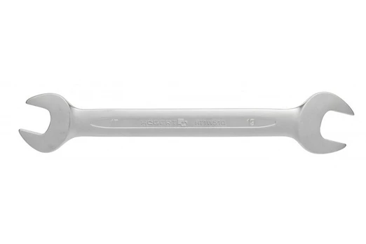 Double open-end spanner, CrV steel, 24 x 27 mm, DIN 3110