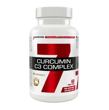 7 Nutrition Curcumin C3 complex 500 mg 60 kaps.