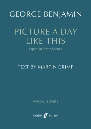 Picture a day like this (First Edition Vocal Score)