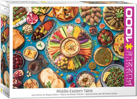 Dėlionė Eurographics, 6000-5617, Middle Eastern Table, 1000 d.