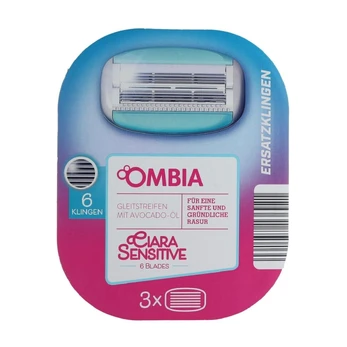 OMBIA Ciara Sensitive skustuvo galvutės, 3 vnt
