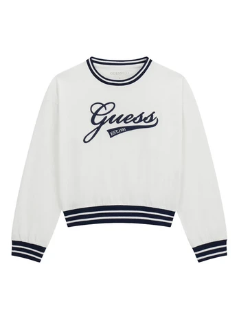 Guess Džemperis J6YI30 K3765 Balta Regular Fit