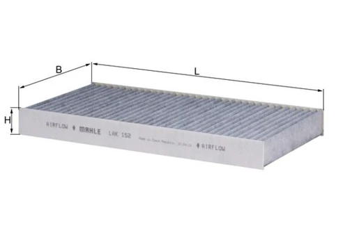 Filtras, salono oras MAHLE LAK152