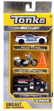 Policijos transporto priemonių rinkinys Tonka