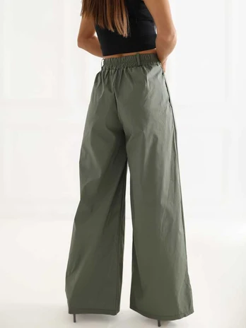 Rue Paris Kelnės-IT-SP-FL9006.92-khaki