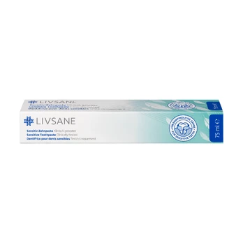 LIVSANE dantų pasta jautriems dantims 75 ml