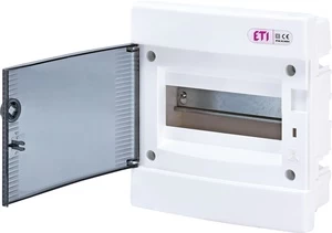 Skydelis ETI, potinkinis, IP40, 8 mod., balta
