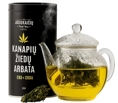 Kanapių žiedų arbata – 25g
