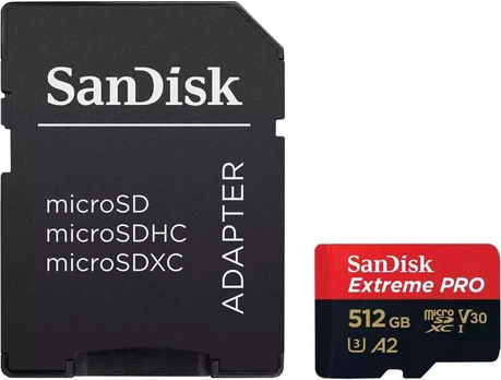 SanDisk Atminties kortelė MEMORY Micro SDXC 512G