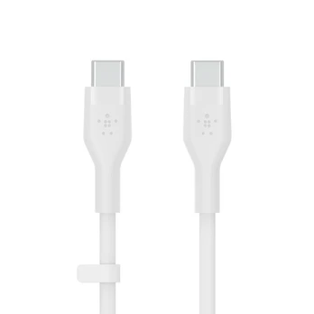 Kabelis TB BoostCharge, USB 2.0/USB Type C, 3 m, balta