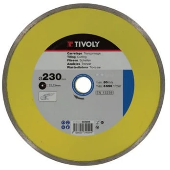 Deimantinis diskas Tivoly Continuous, 115 mm x 22.2 mm x 5 mm