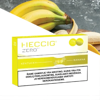 Heccig Zero Banana kaitinančios lazdelės