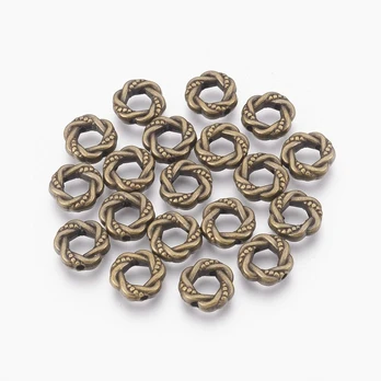 Rėmelis karoliukui 10 vnt. 11x3 mm 1 maišelis