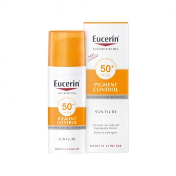 Kremas nuo saulės Eucerin Sun Protection Fluid Pigment Control Spf50 Hyperpigmentation Skins, 50ml