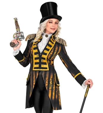 Moteriškas „STEAMPUNK PARADE COAT“ paltas