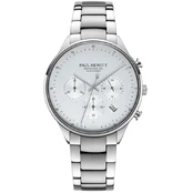 Laikrodis Paul Hewitt Solar Chrono Sidabrinis Baltas PH-W-0302