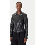 Rinascimento Dirbtinės odos striukė CFC0124666003 Juoda Regular Fit