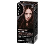 PERMANENT COLOR #4.2-Caoba 1 u kaina