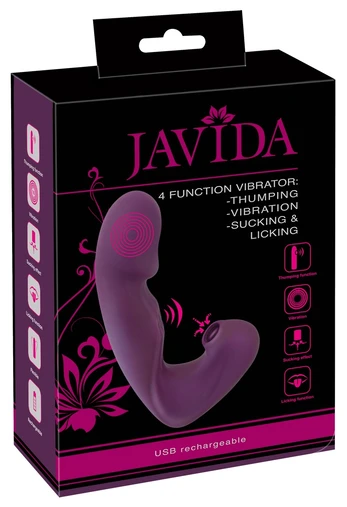 Javida 4 Function Vibrator G taško vibratorius