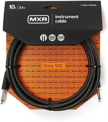 MXR Standard -instrumenttikaapeli 3m, musta