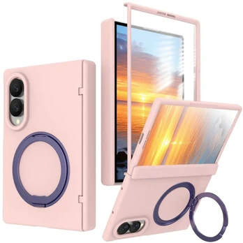 Dėklas Beline Hinge 360 do Samsung Galaxy Z Fold8 Ultra rožinė