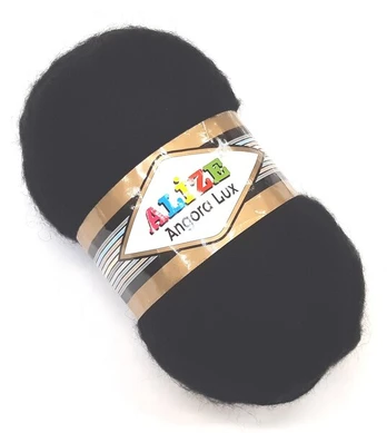 Mezgimo siūlai Alize Angora Lux, 100 g