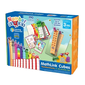 Learning Resources – Numberblocks – Activity Set with Numbers 11-20 (LSP0950-SCA)