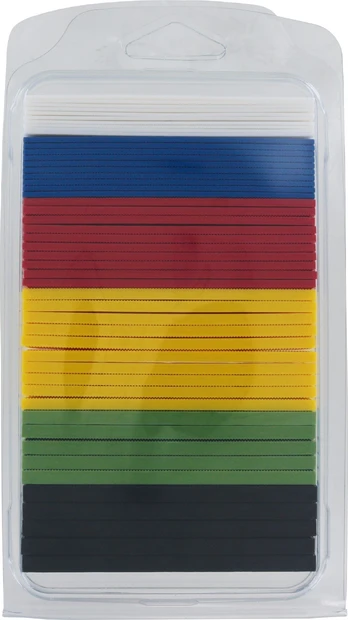 Kaiščiai plastikiniai 50vnt. 100x30mm (1,2,3,4,5,6mm) Triuso
