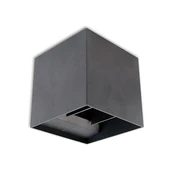 LED Facade light KIRA, 6W, 4000K, 180Lm, IP54, graphite kaina