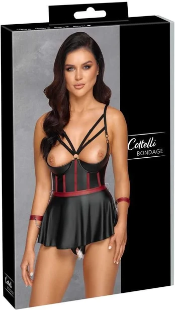 Lift Bra Set Bondage 80B/M Seksuali liemenėlė