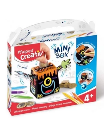 Meistravimo komplektas Maped Creativ Mini Box taupyklė