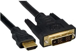 HDMI - DVI-D kabelis 3m juodas