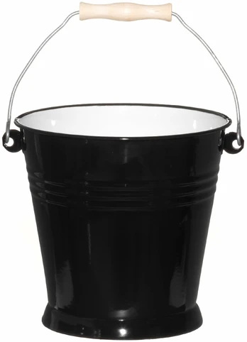 Buitinis kibiras, 5 l, juoda sp.