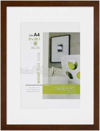 Nielsen Apollo wenge 30x40 Wooden Frame 8988019