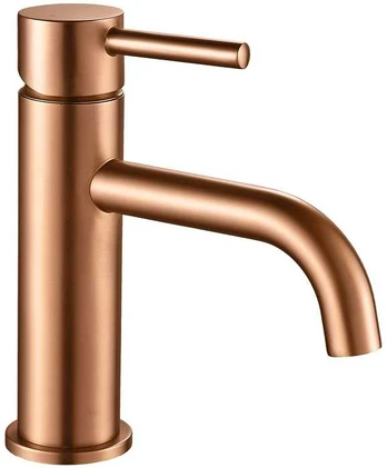 Praustuvo maišytuvas REA Lungo Low, Brushed Copper