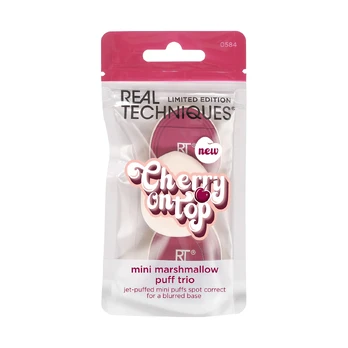 REAL TECHNIQUES CHERRY ON TOP MINI MARSHMALLOW kempinėlės (3 vnt.)