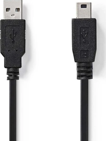 Kabelio USB jungtis - mini USB jungtis, 2 m