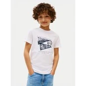 Tommy Hilfiger Marškinėliai Graphic KB0KB09719 Balta Regular Fit