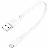 USB-A - USB-C cable Foneng X107 3A, 0.25m (baltas) kaina