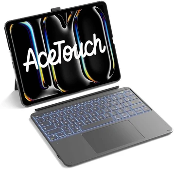 inateck Keyboard Ace Touch iPad 13" Compatible QWERTZ gray