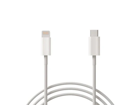 USB-C jungtis -iPhone 1m balta