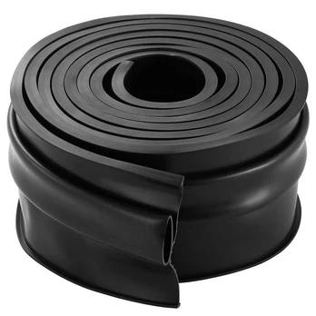 Garažo vartų sandarinimo rinkinys, 3 m, juodas