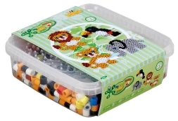 HAMA -  Maxi Beads - 600 beads and 1 pegboard in box (8751) kaina