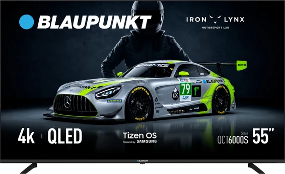 Televizorius Blaupunkt 55QCT6000S QLED 55" Smart