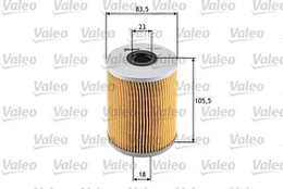 Alyvos filtras VALEO 586574