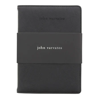 John Varvatos, Notebook, GWP Notebook, Juodas