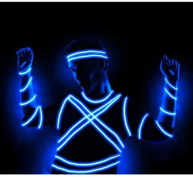 Fiesta Blå LED ledning