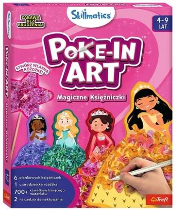 Trefl SKILLMATICS PokeInArt Magiczne Princesės 62611