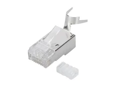 Digitus Assmann DIGITUS MODULAR PLUG FOR ROUND/CABLE CAT 6A SHIELDED